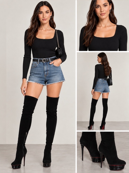Cesare Paciotti Shoes - Cesare Paciotti Women’s Over the Knee Boots